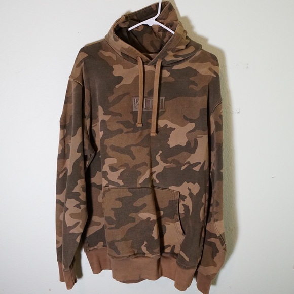 kith camo hoodie